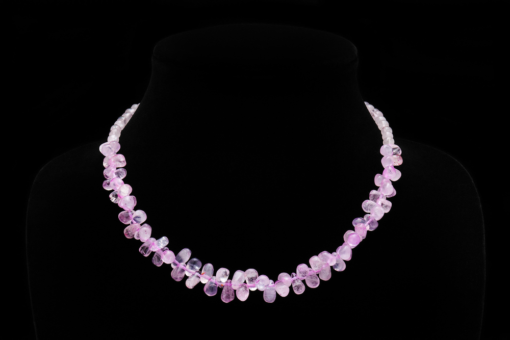 Pink Quartz Necklace by AVprophoto