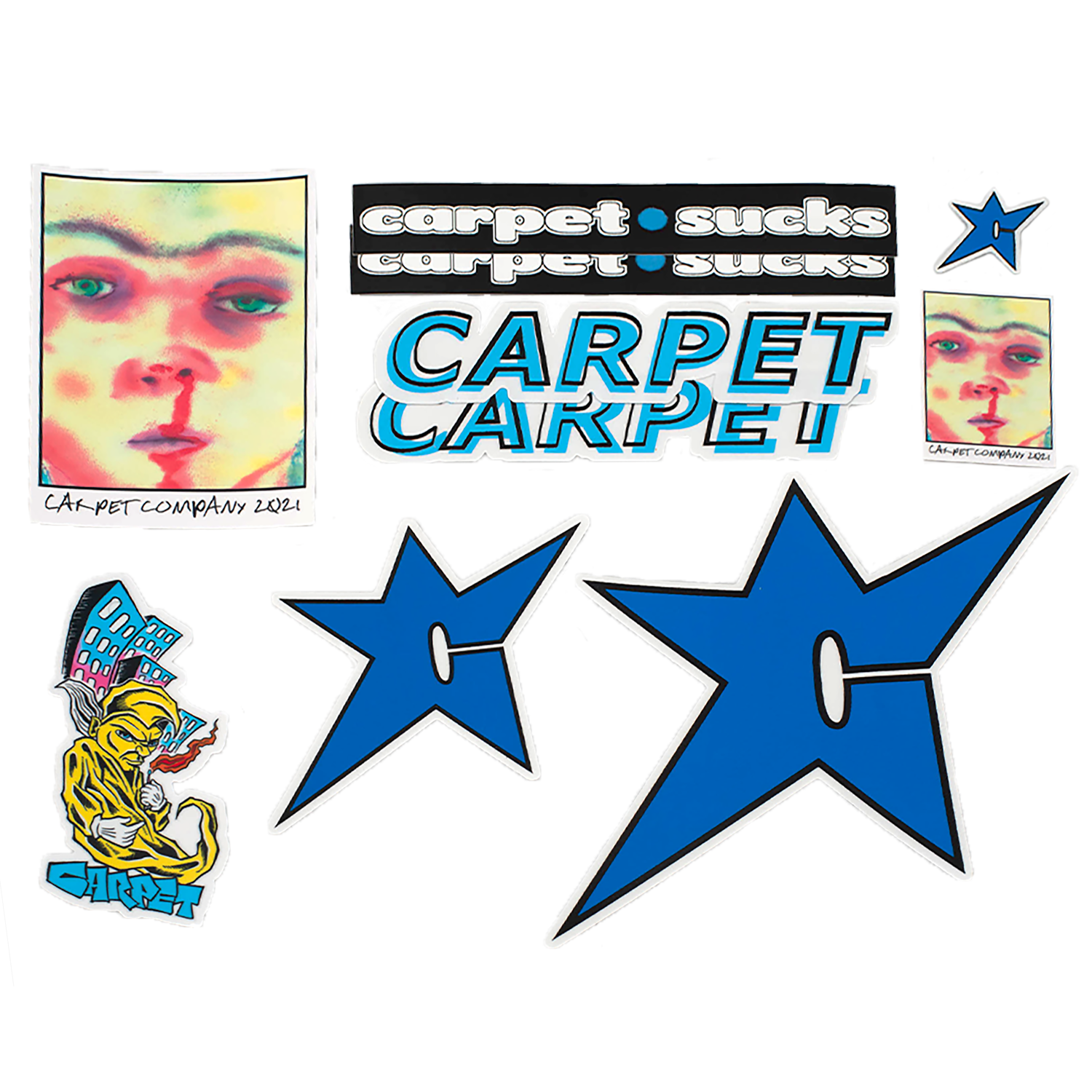 STICKER PACK — Carpet Company