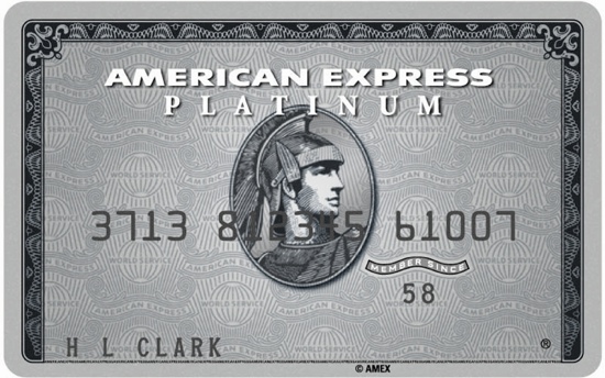 American Express Platinum charge card