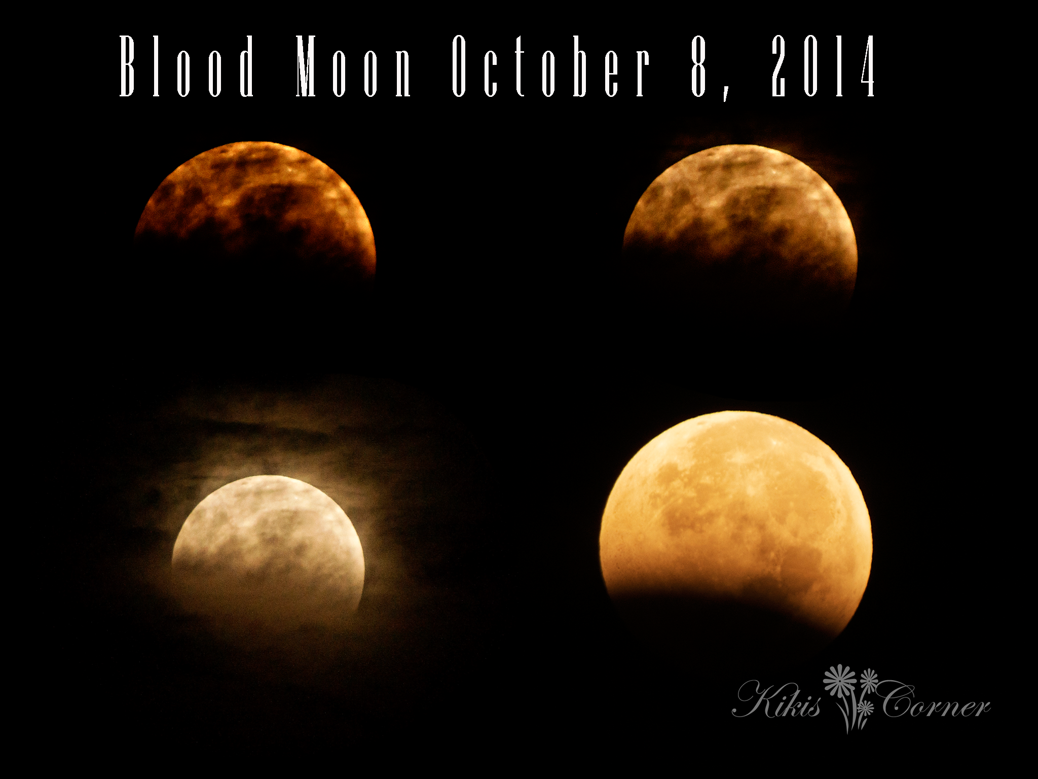 blood moon, october 2014