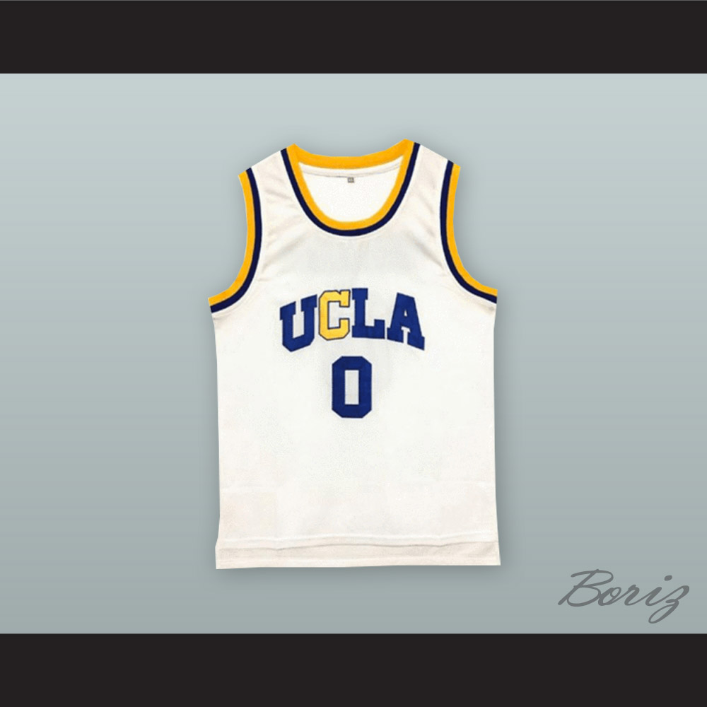 russell westbrook white ucla jersey
