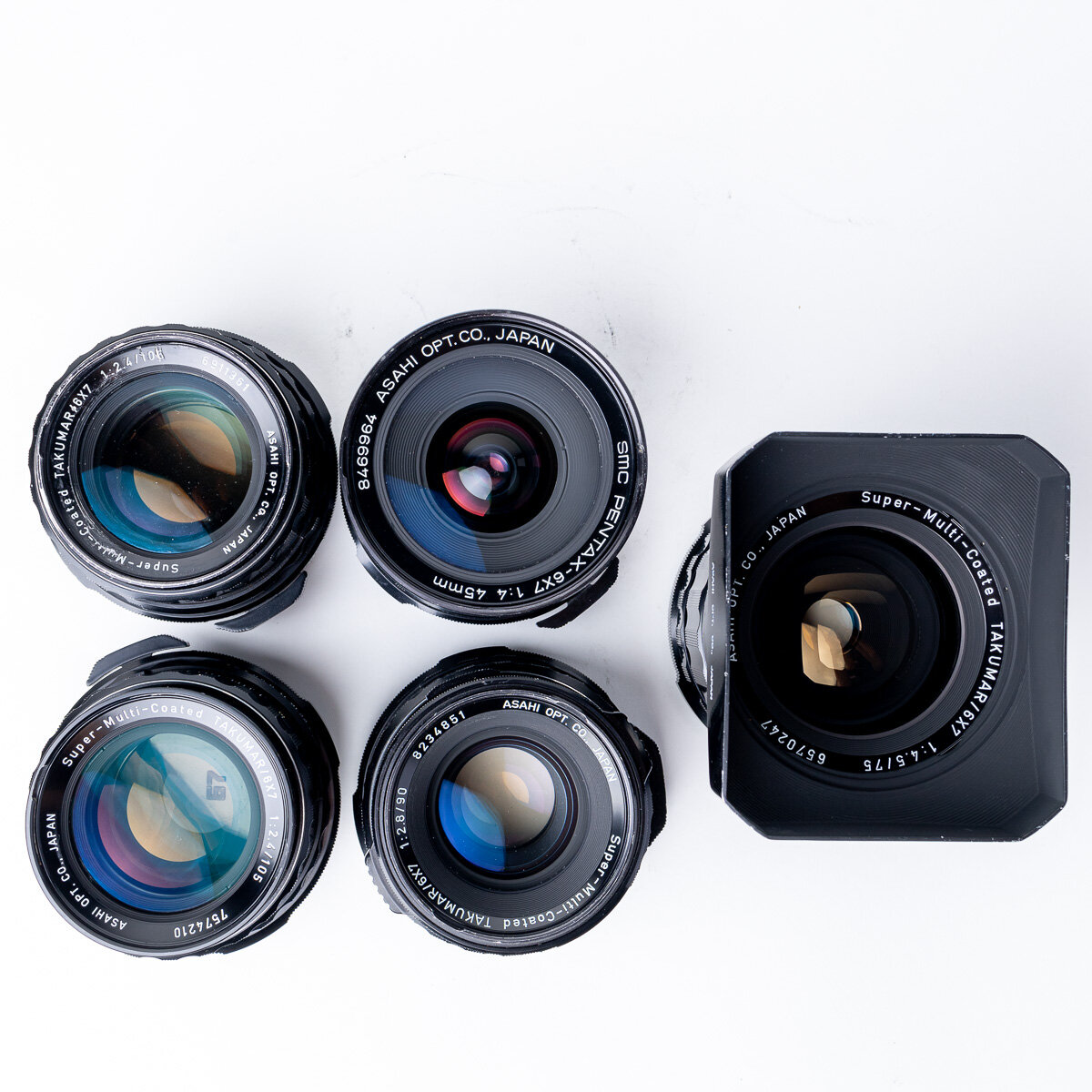 Pentax 67 Lenses — Film Objektiv