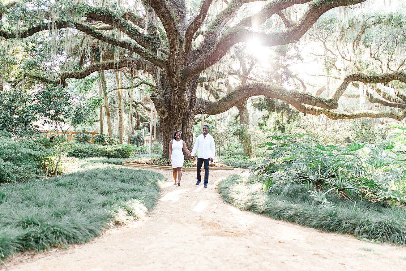 Engagement Session In Washington Oaks Gardens State Park Max
