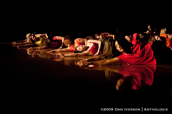 Members of the Ebony II Dance Company perform to Roisin Murphy's "Night of the Dancing Flame" April 24 at Carleton College.