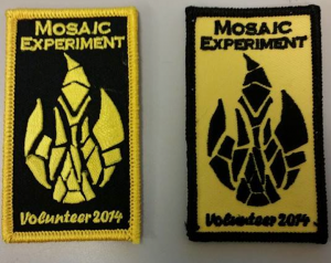 Mosaic Volunteer Patches