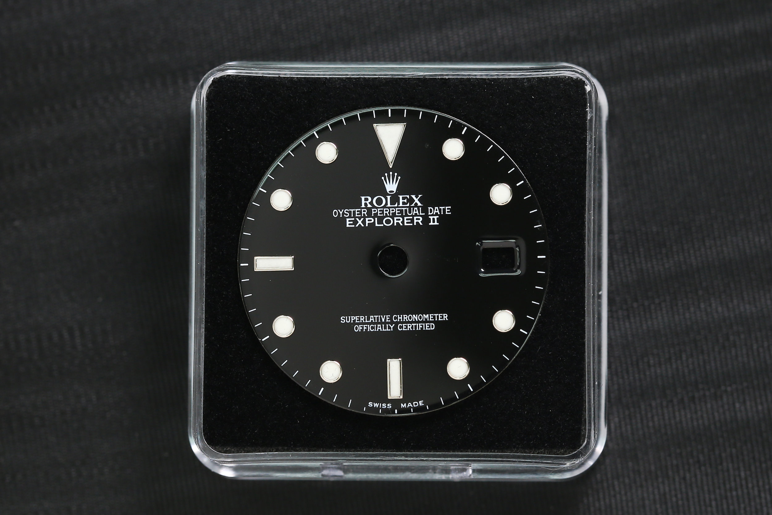 rolex submariner dial replacement