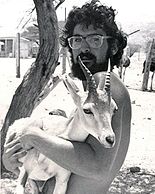 Assemblyman Katz as shown here during his early days as a field scientist and researcher with the World Wildlife fund