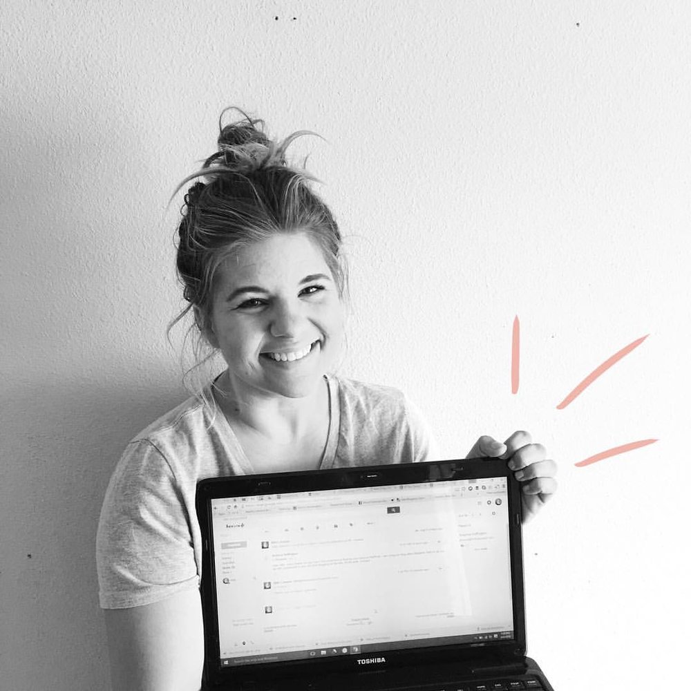  Brian snapped this pic of me the day I got an email from Ariana Huffington, inviting me to contribute to The Huffington Post Parents and letting me know I was a very good writer. SUCH a good day! 