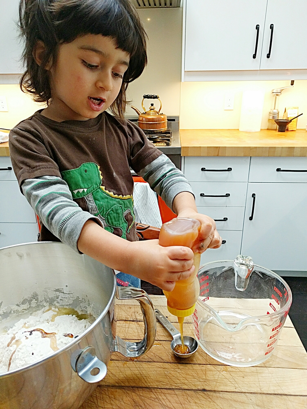 Having a good baker's helper makes all the difference in the world.