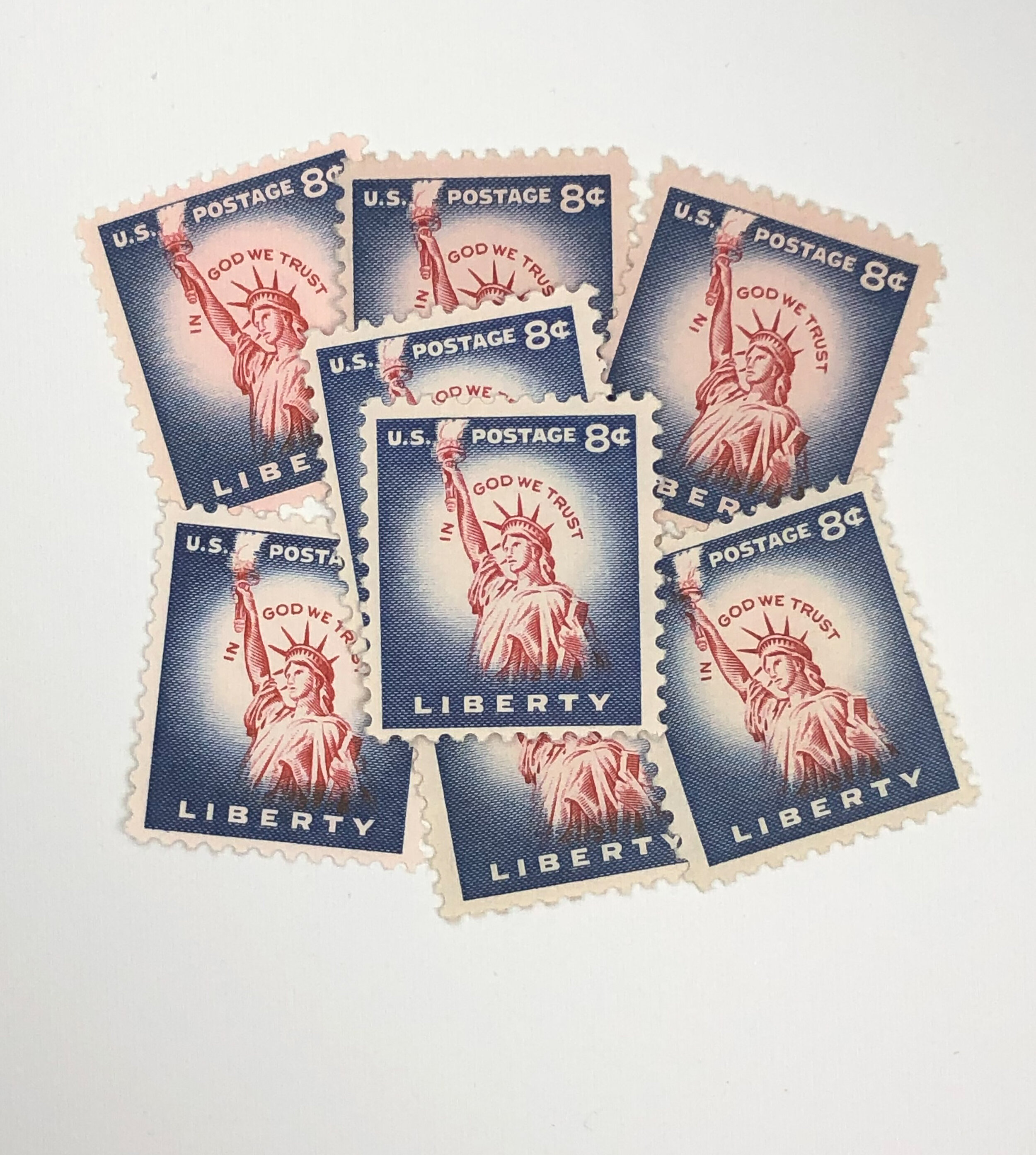 Stamps 1992 Postage Stamps for Mailing Letters or Crafts and Scrapbooking American Freedom Statue of Liberty Booklet of 18 U.S