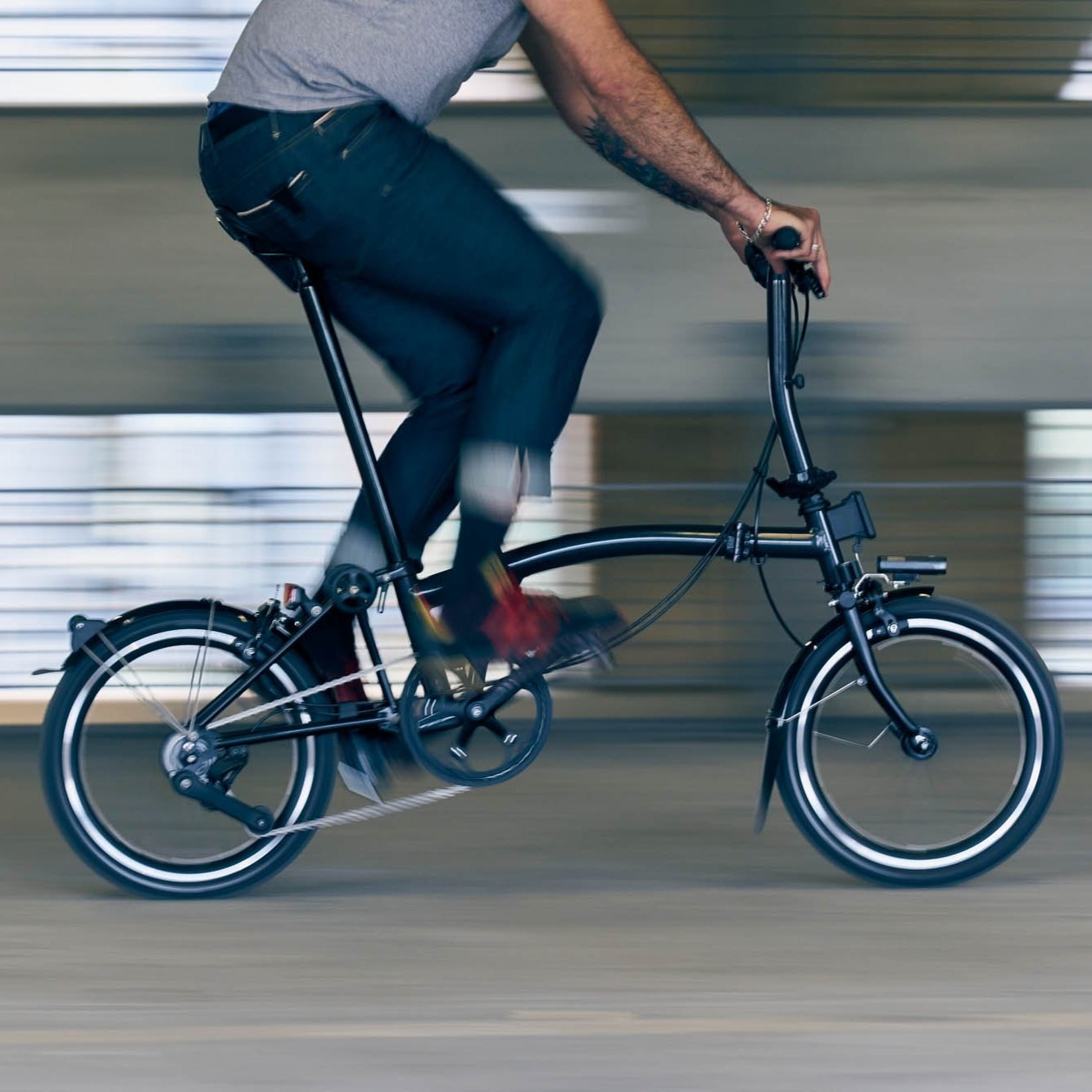 Rige renere Sobriquette Brompton P-Line Folding Bike — Cosmic Bikes