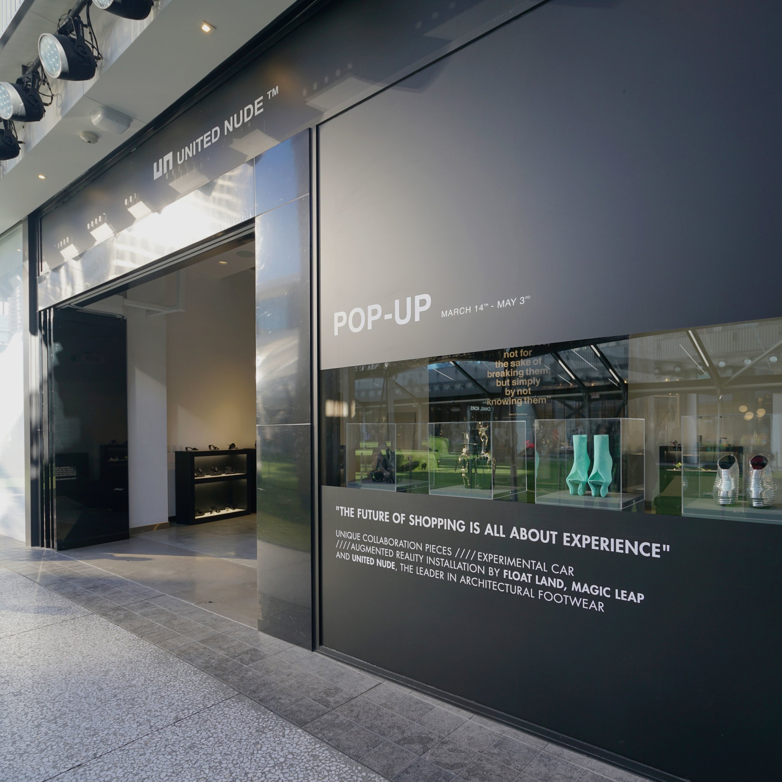 United Nude Augmented Reality Pop Up 