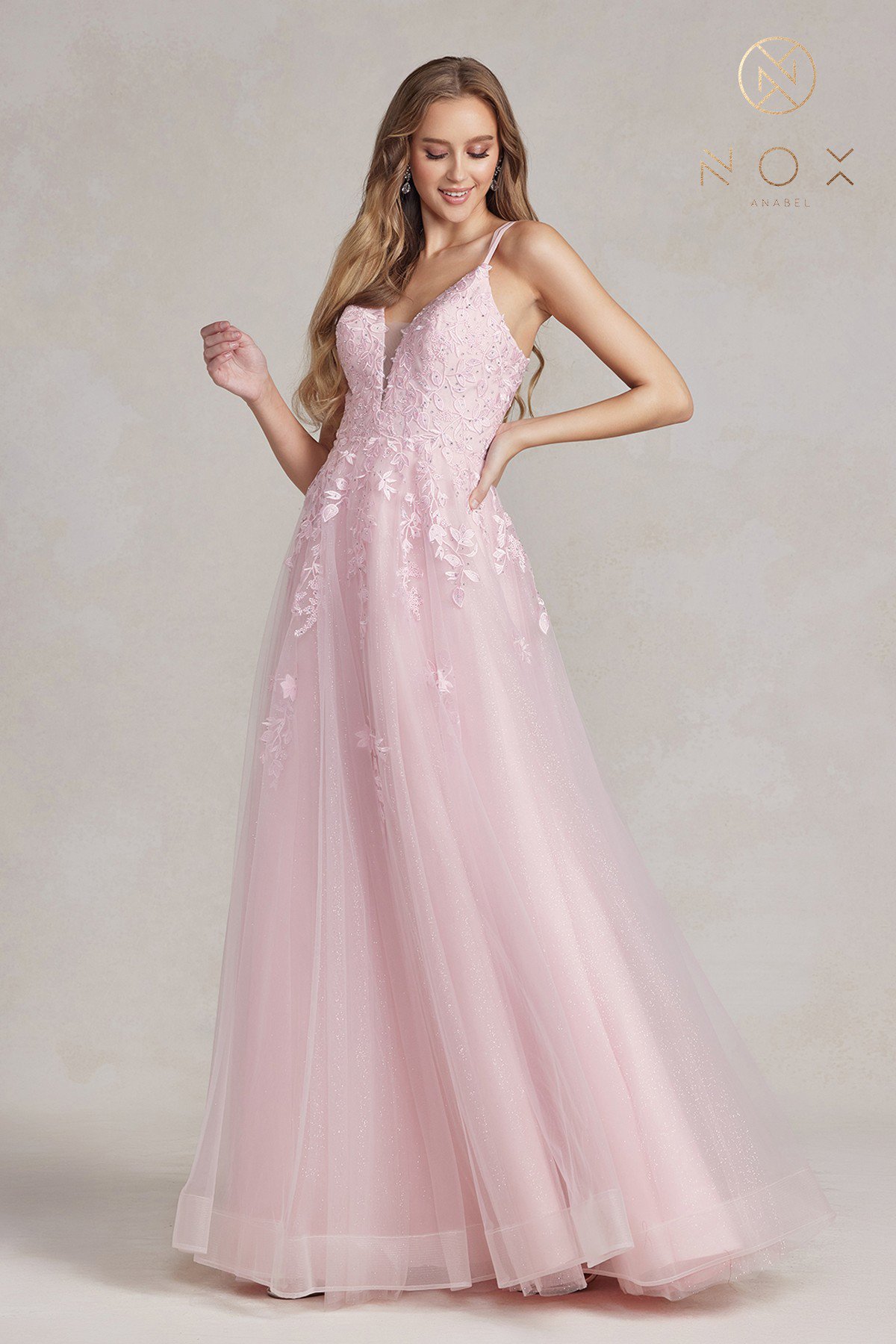 Pink A-line — Danielly\'s Prom Boutique Dress