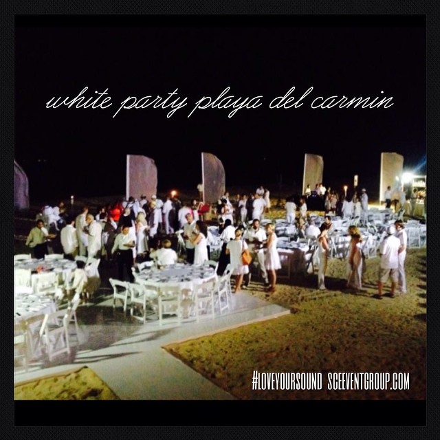 SCE Event Group - Playa De Carmin White Party
