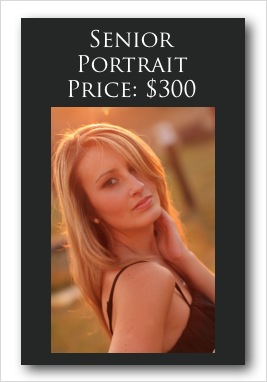 Senior Portrait Pricing