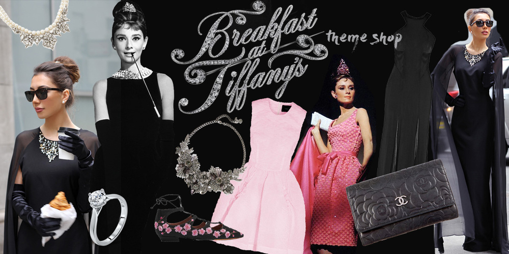 breakfast at tiffany's pink dress