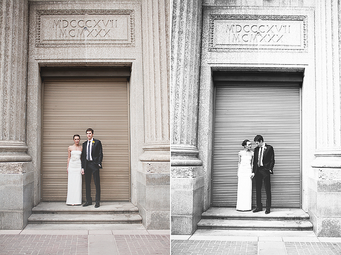 Calgary Wedding Photographer, Charcut, Hotel Le Germain, Stephen Avenue, Downtown