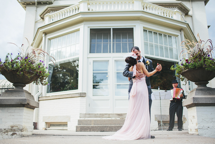 Bride and Groom Dancing, First Dance, Spadina Museum, Toronto Wedding, Calgary Wedding Photographer