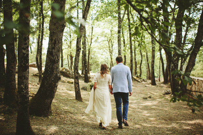 provence wedding, france wedding, wedding portraits in the woods, france wedding photographer