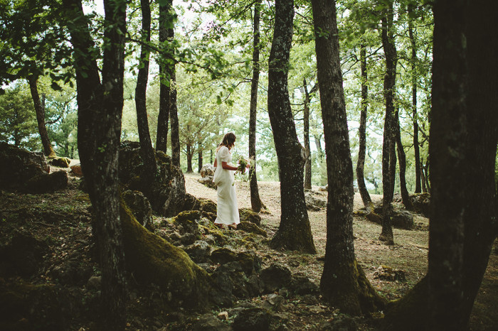 provence wedding, france wedding, wedding portraits in the woods, france wedding photographer