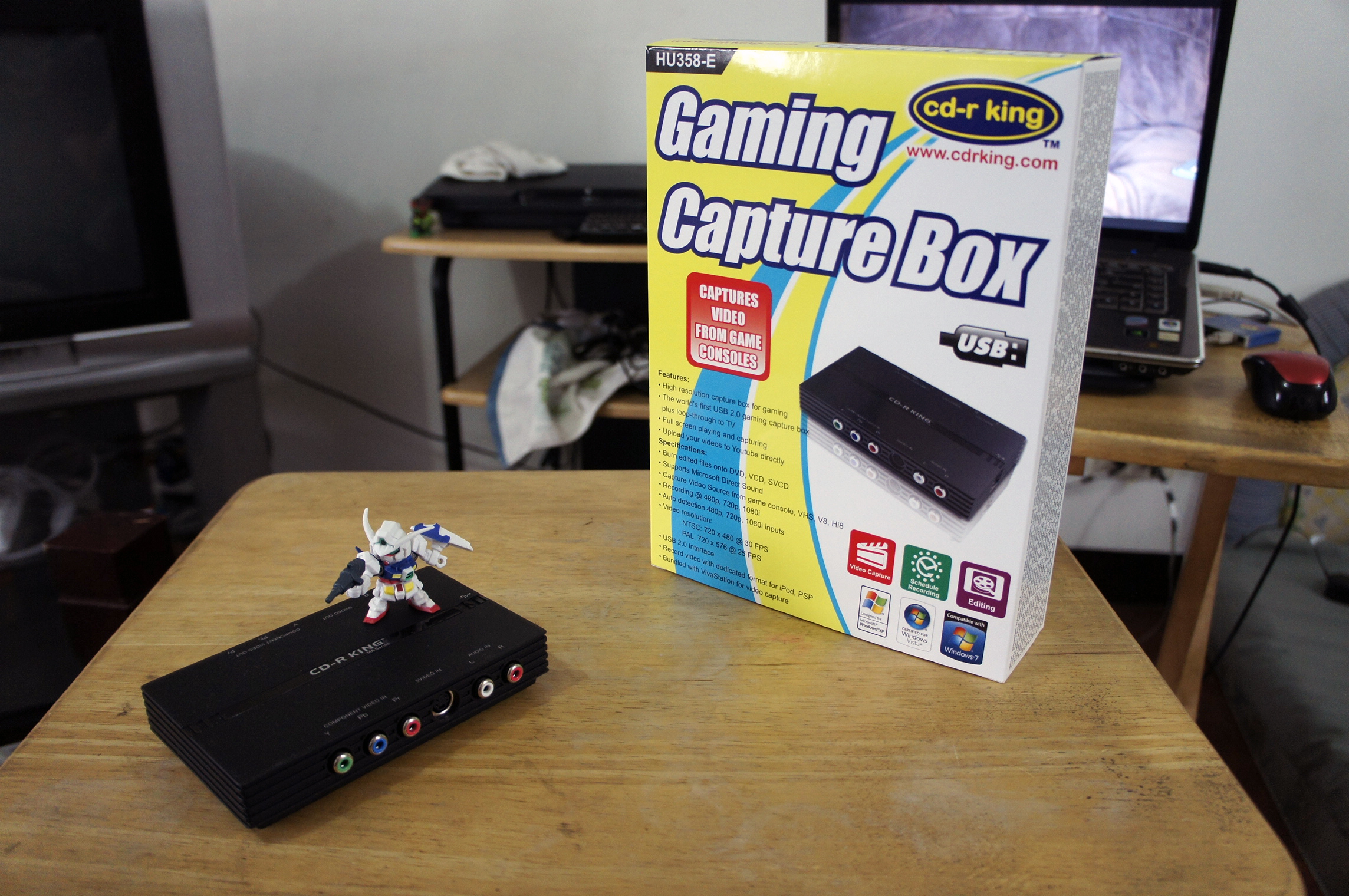 CD-RKing Gaming Capture Box