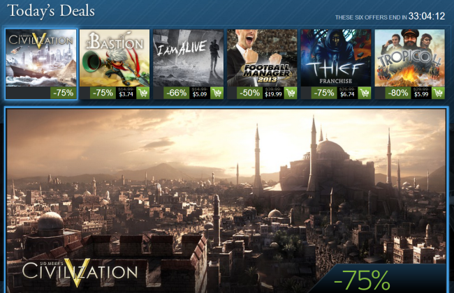 Steam Holiday sale0104