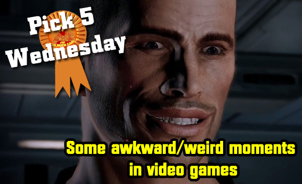 Video Games and their awkward moments