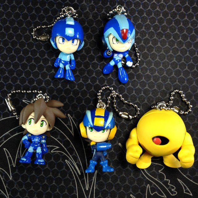 Mega Man keychain gashapon 02