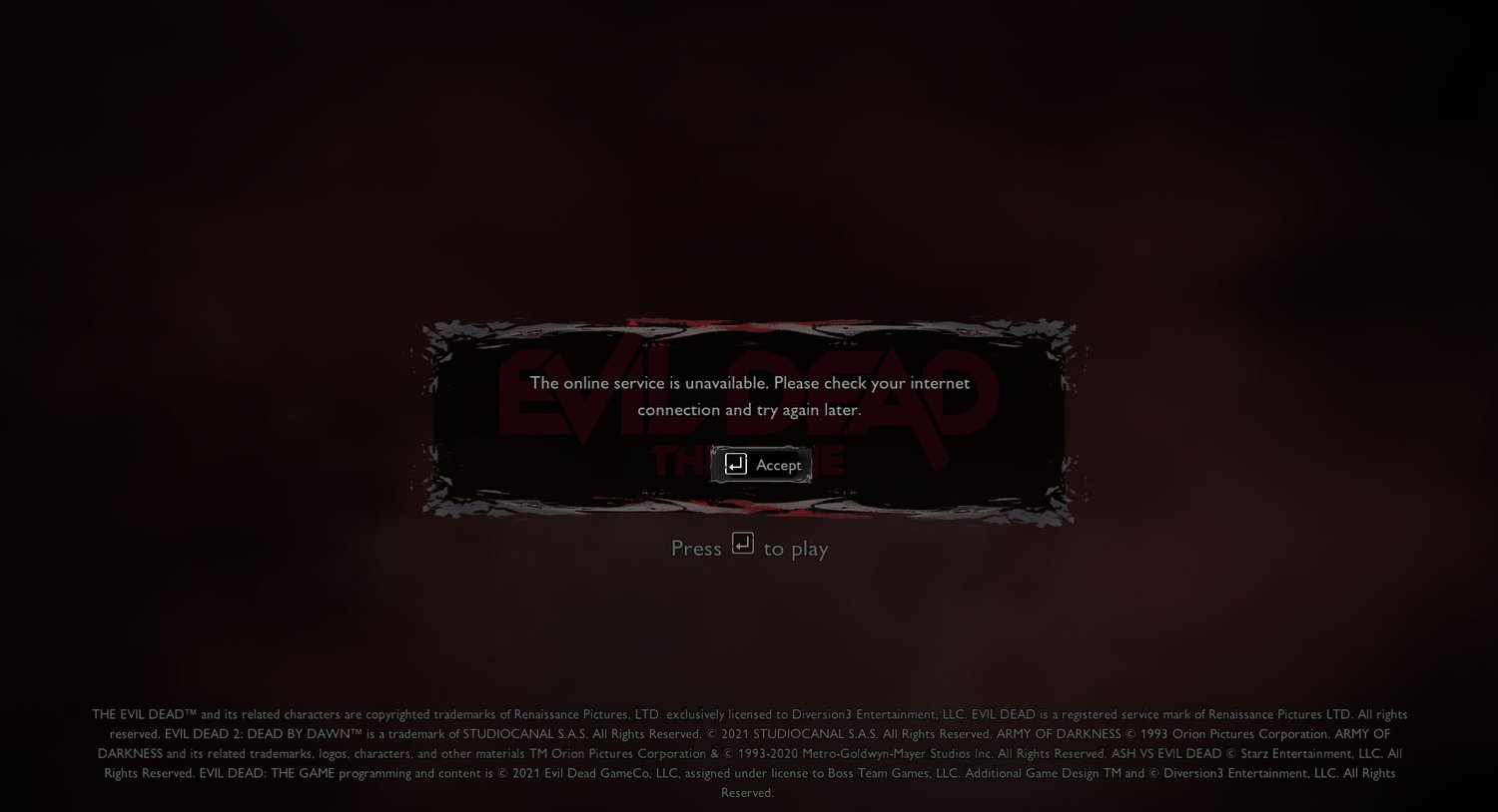 Can You Play Evil Dead The Game Offline? Answered