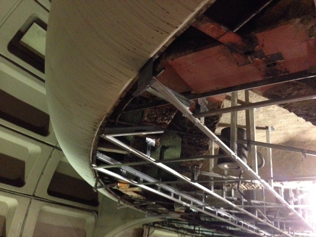 New Dropped Ceiling - Framing at Farragut North