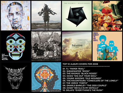 mørke udpege Antagelse Top 10 Album Covers For 2008 — Invisible Creature