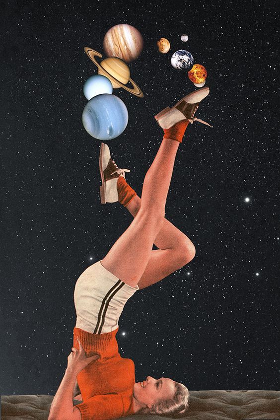Collage by Felipe Posada / The Invisible Realm