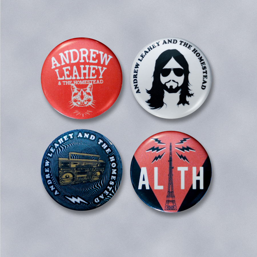 Andrew Leahey Pins — Andrew Leahey & the Homestead