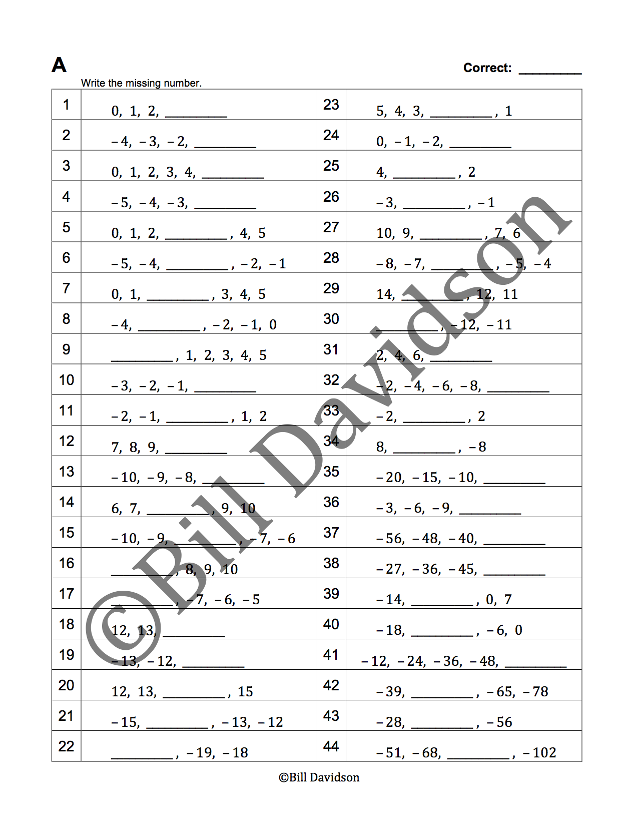 Mixed Numbers On A Number Line Pdf