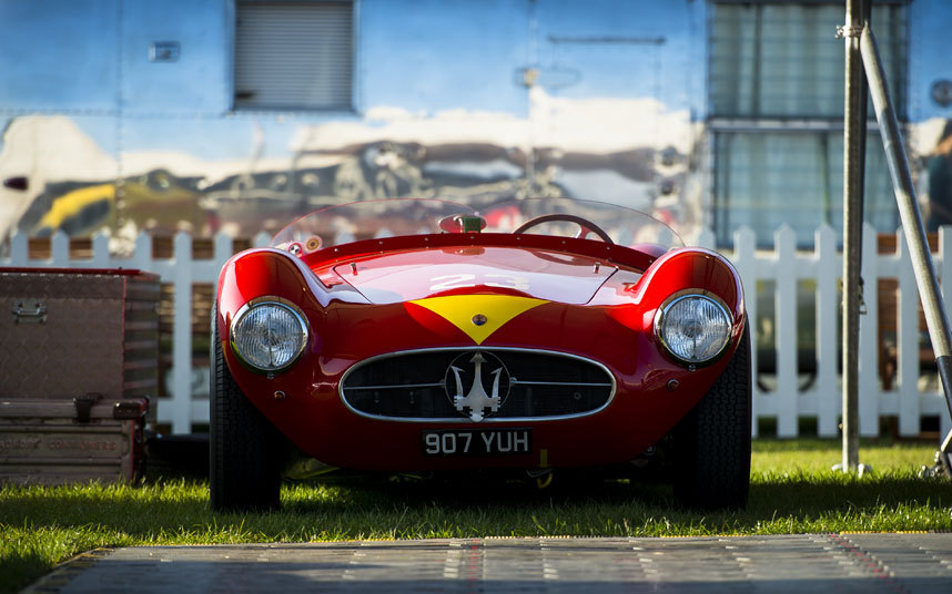 Stunning image of the magnificent Maserati A6GCS of Manuel Elicabe Picture: MATT JACQUES