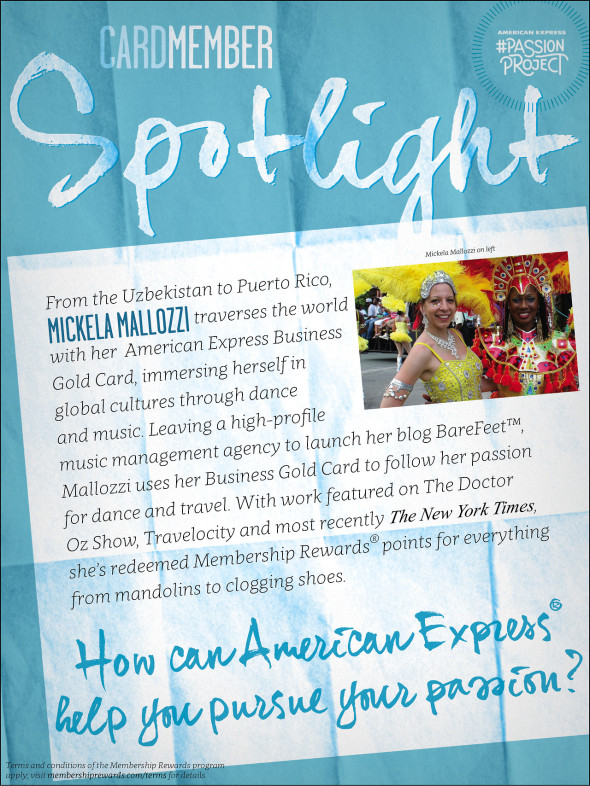 American Express Cardmember Spotlight Mickela Mallozzi