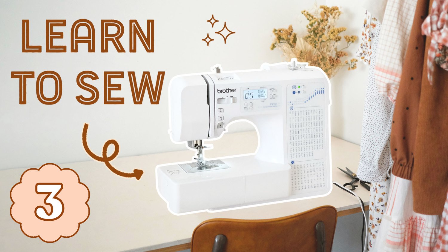 Sewing For Beginners - Episode 3: How To Use A Sewing Machine