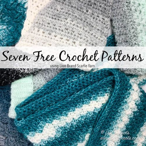 Seven Days of Scarfie Collection #2: Seven Crochet Patterns Bundle PDF Download Scarf Cowl Slippers Mittens Ear Warmer and Hat