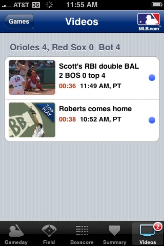 MLB AT BAT iPhone