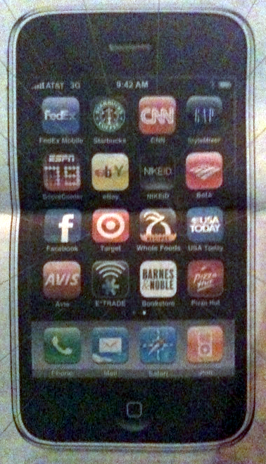 iphone apps new york times ad