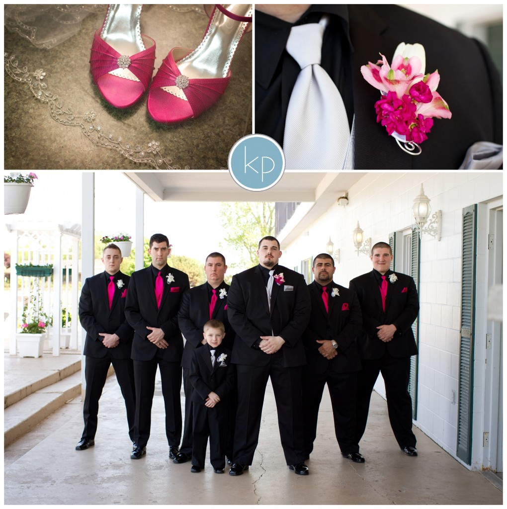 groom, line up, shoes and veil, flower, grooms flower, details