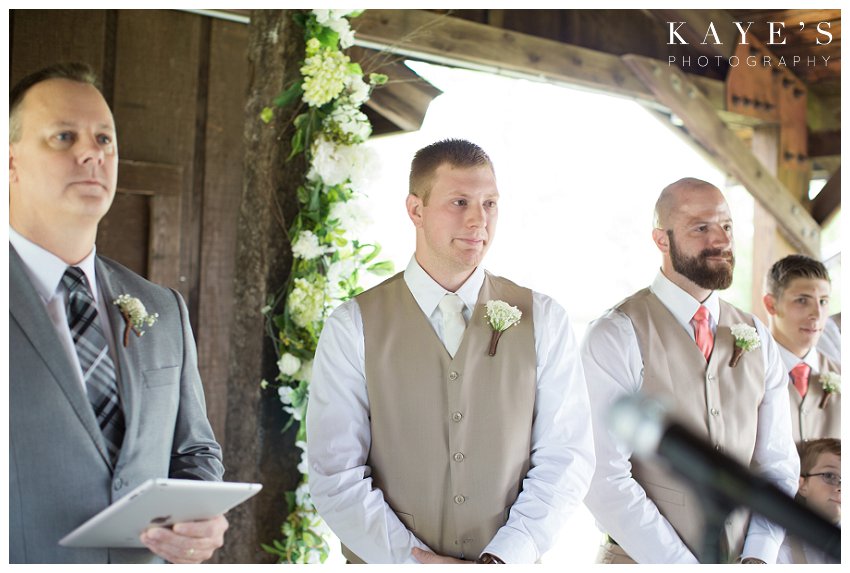 groom about to cry