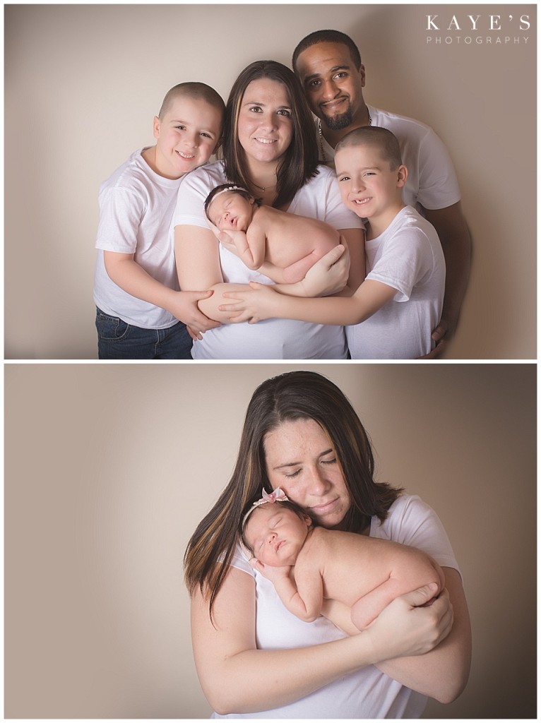 family with newborn, mom with newborn 