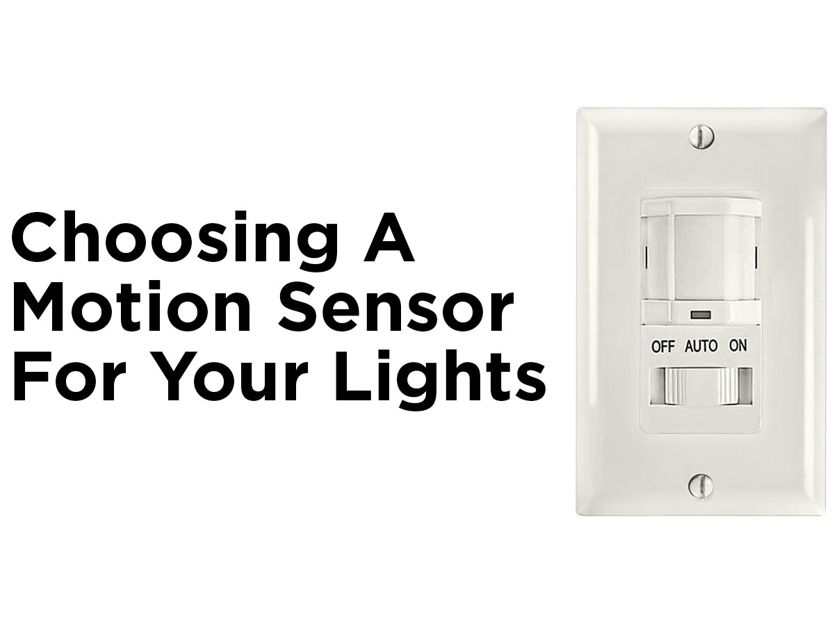 Motion Sensor for your Lights 