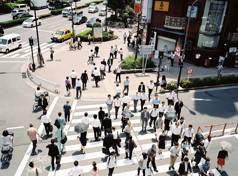 05.Masayo Nishimura-''The Crossing at Noon-Tokyo,June2014#3''