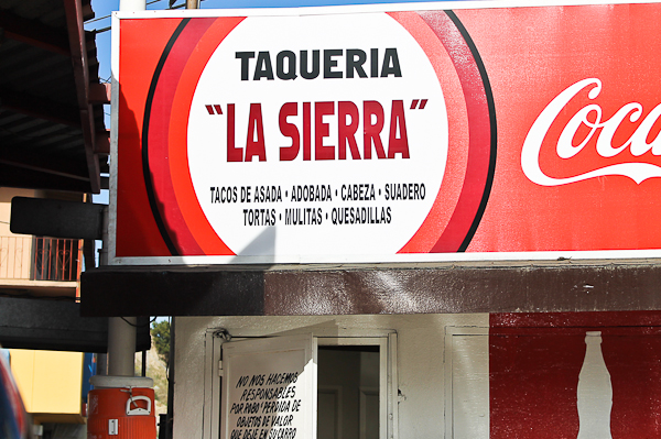 Tacos La Sierra in Tijuana