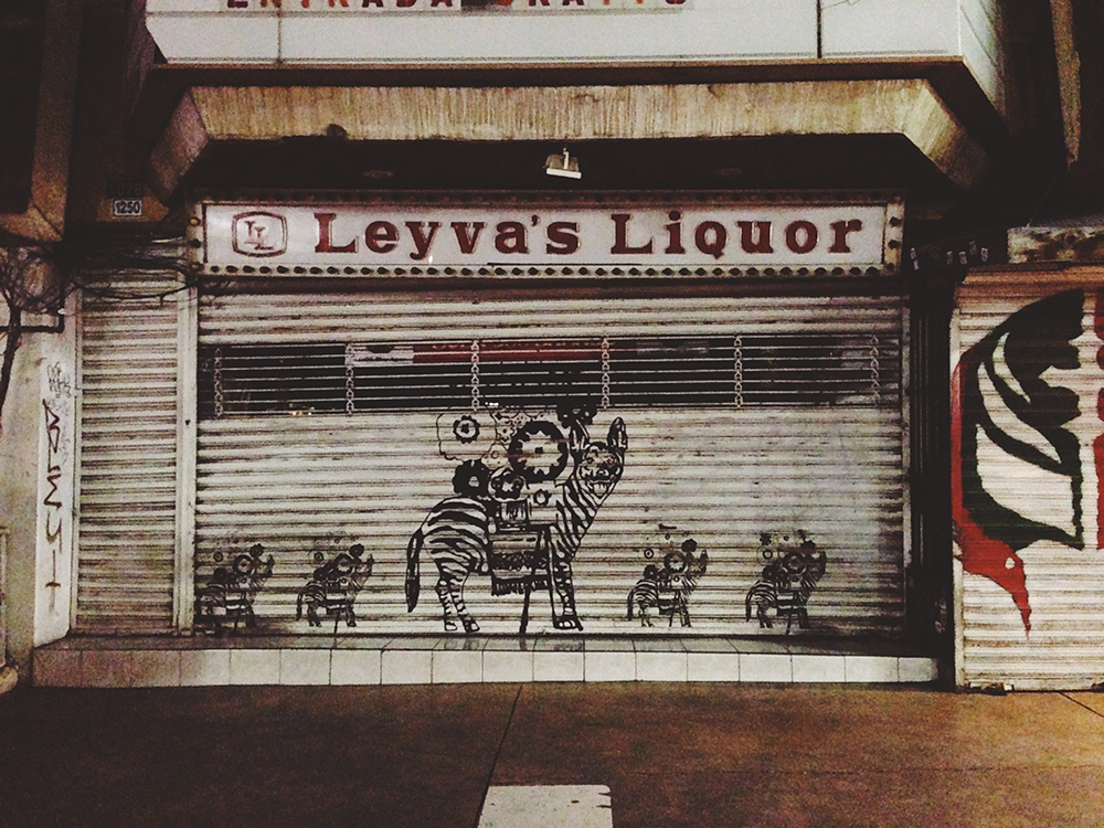 Street art in Tijuana's Avenida Revolución