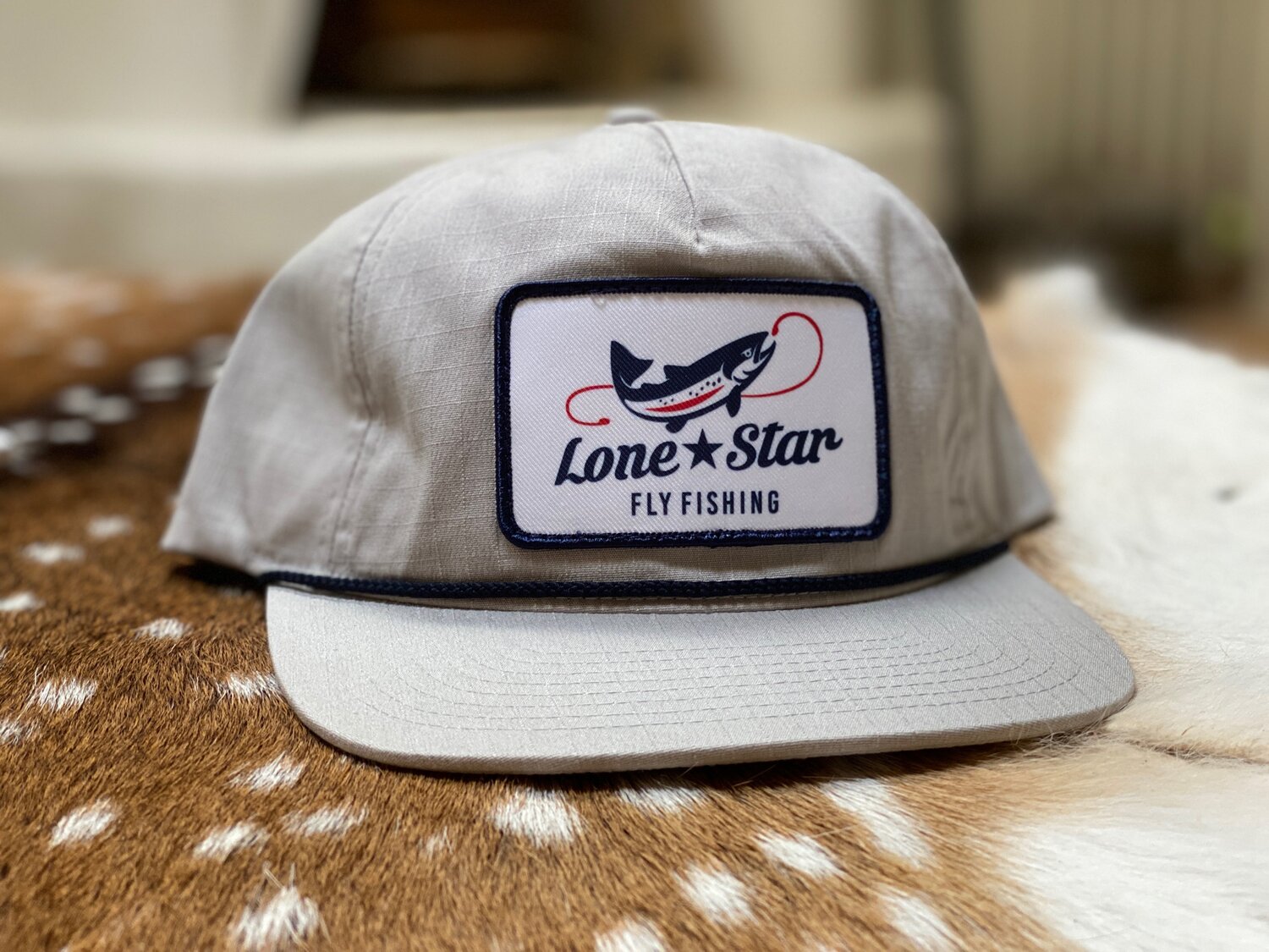 Lone Star Fly Fishing — Gray Snapback Hat