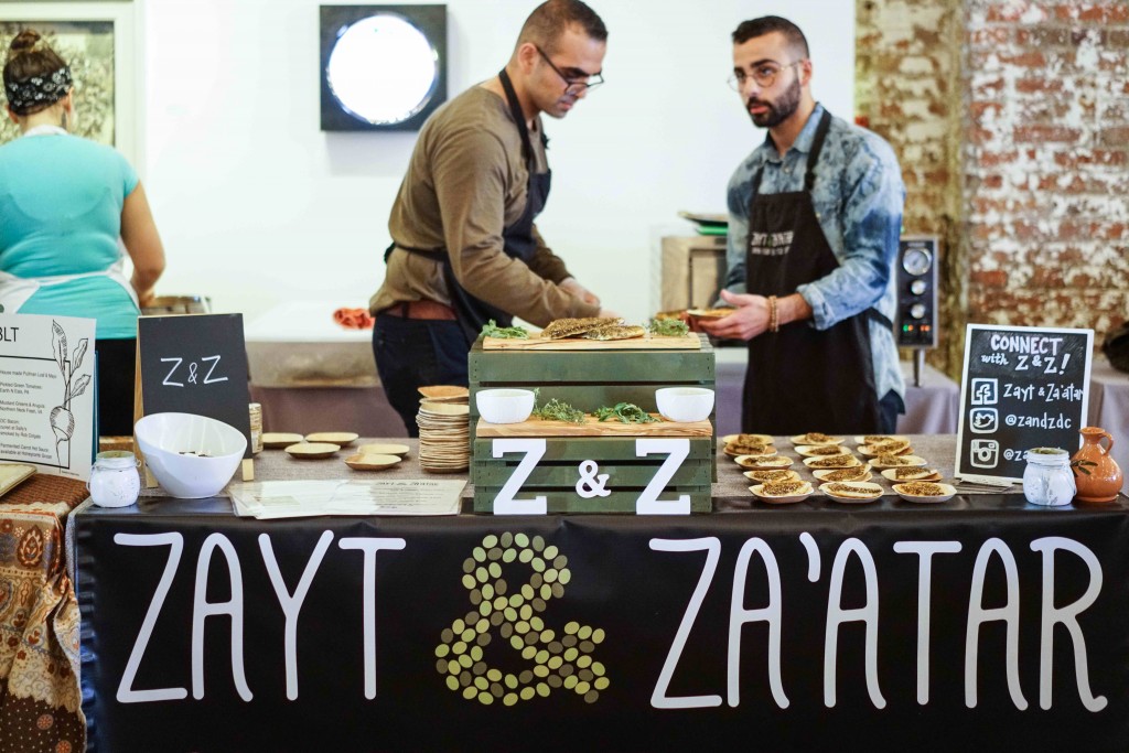 Newly launched vegan flatbread company, Z&Z, can be found at area farmers markets and hopefully our next event. (Photo by Albert Ting)