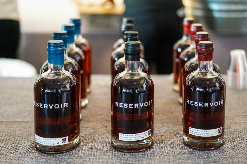 Richmond based, Reservoir Distillery, treated guests to straight pours and their old-fashioned. (Photo by Albert Ting)
